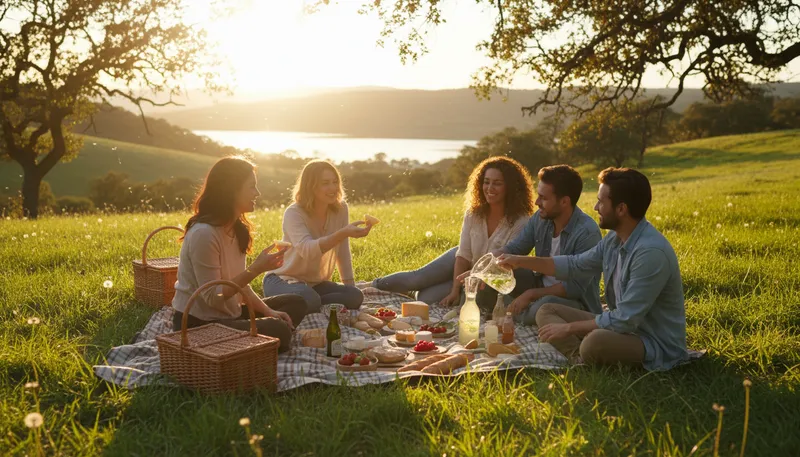 Illustration of pleasant: Causing a nice feeling or enjoyment.