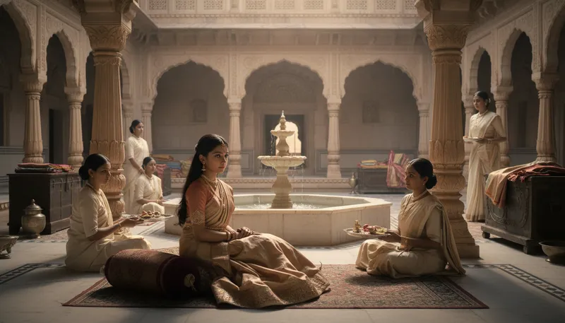 Illustration of caste: social class system in certain societies.