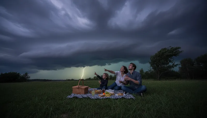 Illustration of foreboding: A feeling that something bad will happen.