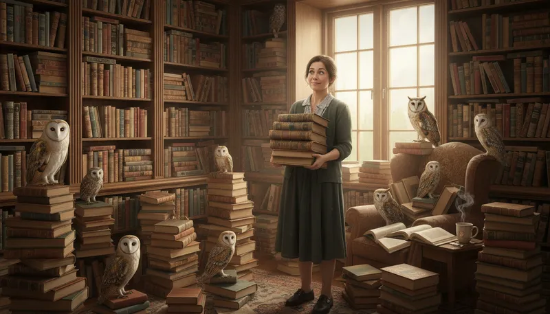 Illustration of bring owls to athens: to do something redundant or pointless
