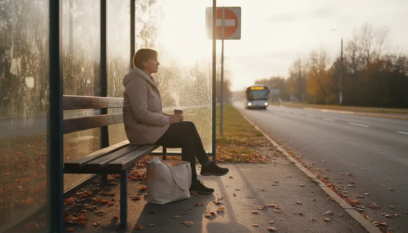 Illustration of wait around: To remain in one place without doing anything.