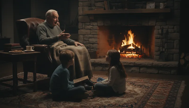 Illustration of grandad: An affectionate term for grandfather.