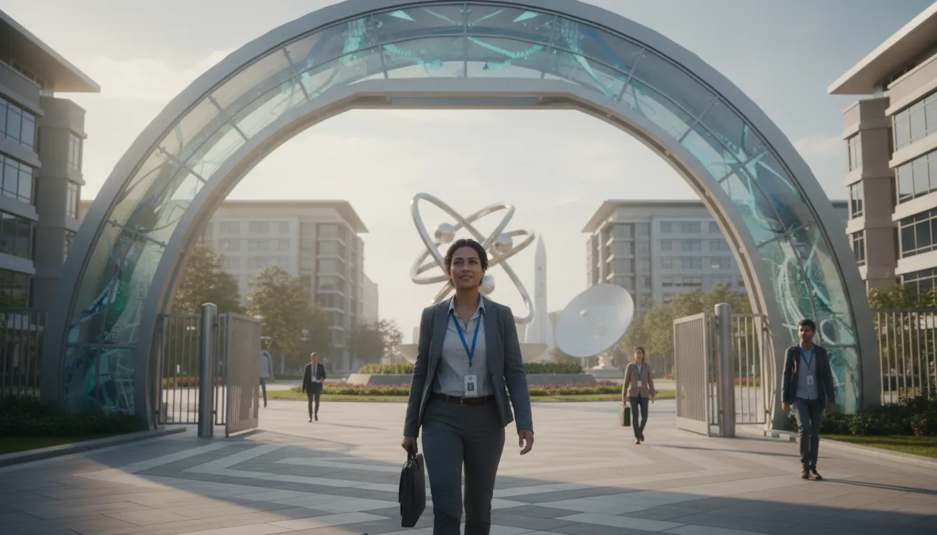 Darmstadt-এর ইলাস্ট্রেশন: City in Germany known for its science.
