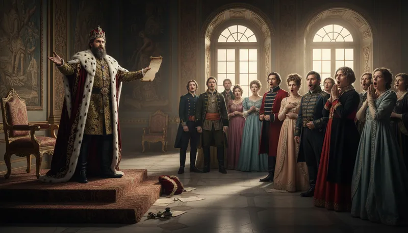 Illustration of czar: A ruler or leader with great power.