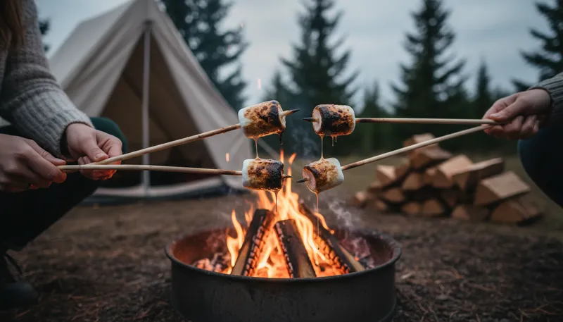 Illustration of toasty: Warm and pleasantly browned, like toasted bread.