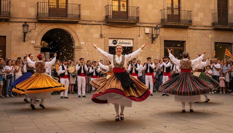 Illustration of catalan: Relating to a region in northeastern Spain.