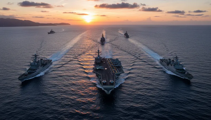 Illustration of naval: pertaining to ships or shipping