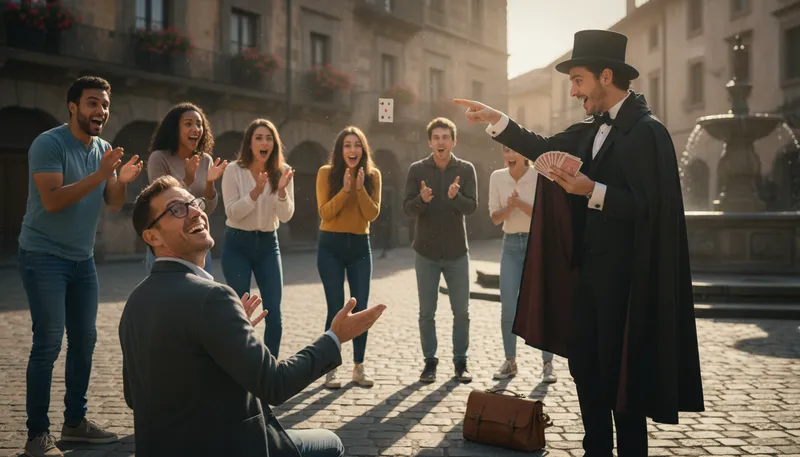 Illustration of bom: An informal expression of excitement or surprise.