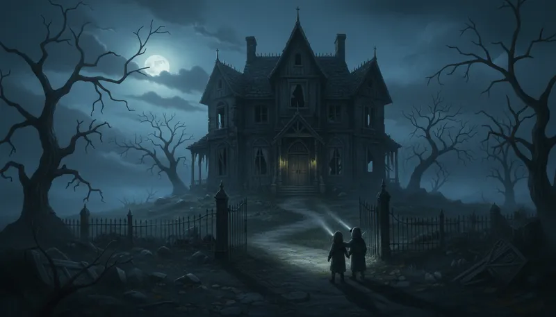 Illustration of creepy: causing an uneasy or frightened feeling
