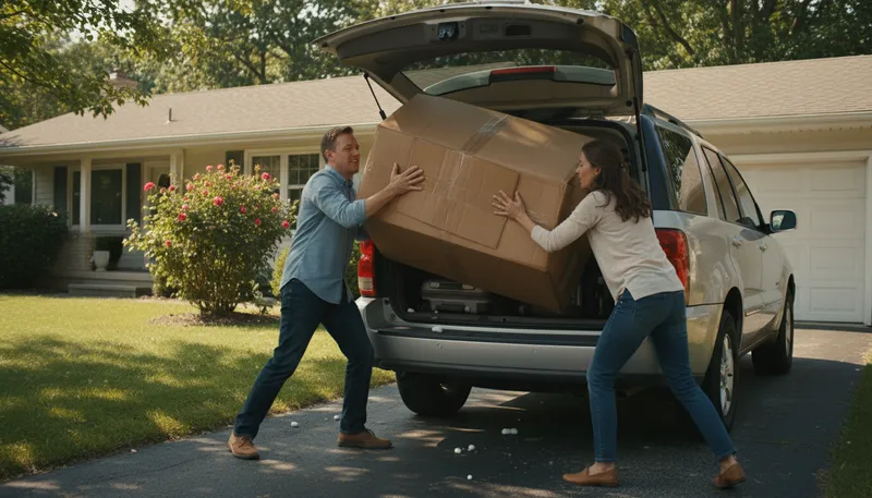 Illustration of bulky: Large and difficult to handle.