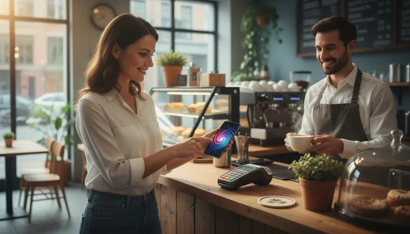 Illustration of upi: Unified Payments Interface; a digital payment system.