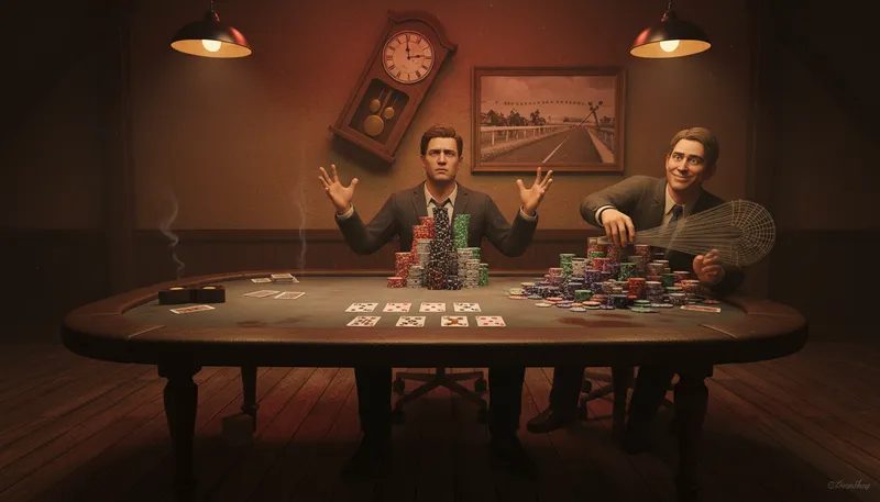 Illustration of fully rigged: Completely arranged or controlled.