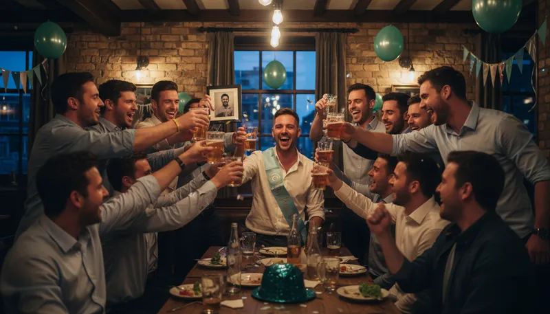 Illustration of stag: event for men only