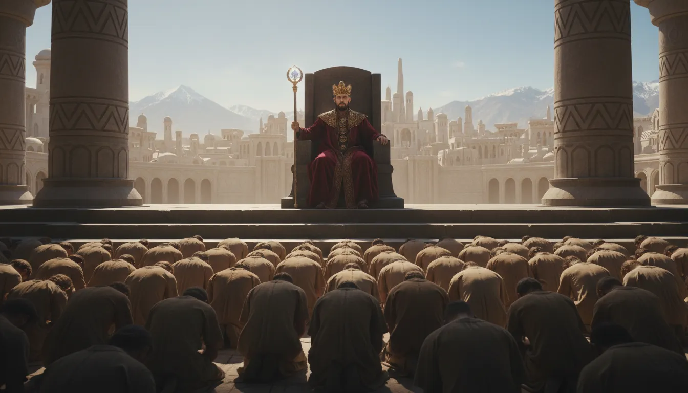 almighty 的插圖：Having complete power or authority.