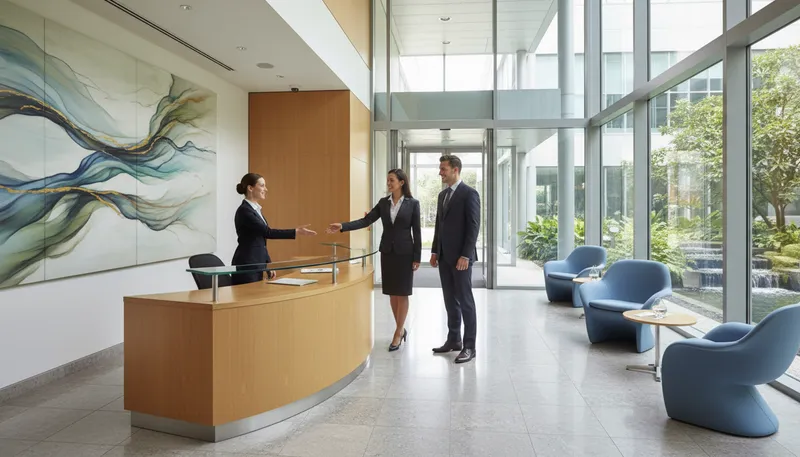 Illustration of director of first impressions: person who creates initial perceptions.