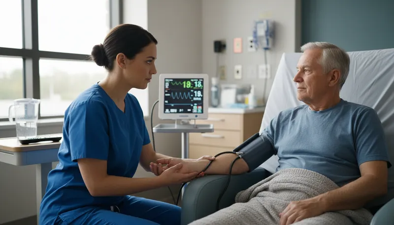 Illustration of vitals: Key signs of life or health.