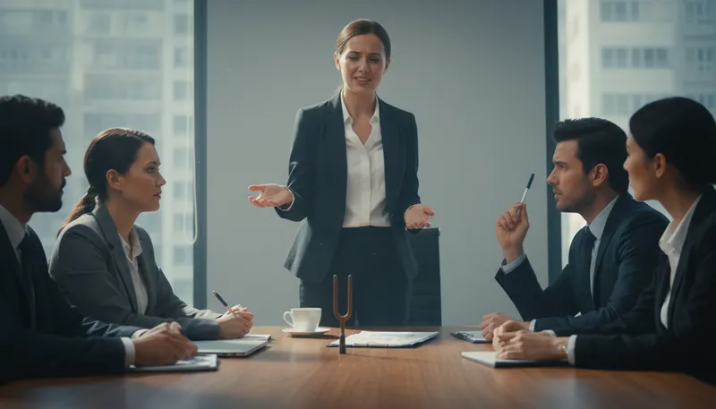 Illustration of strike a false note: to sound inappropriate or incorrect