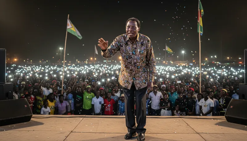 Illustration of mugabe: A surname of a former Zimbabwean leader.