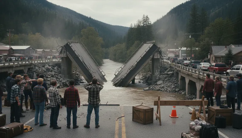 Illustration of crisis: A time of intense difficulty or danger.