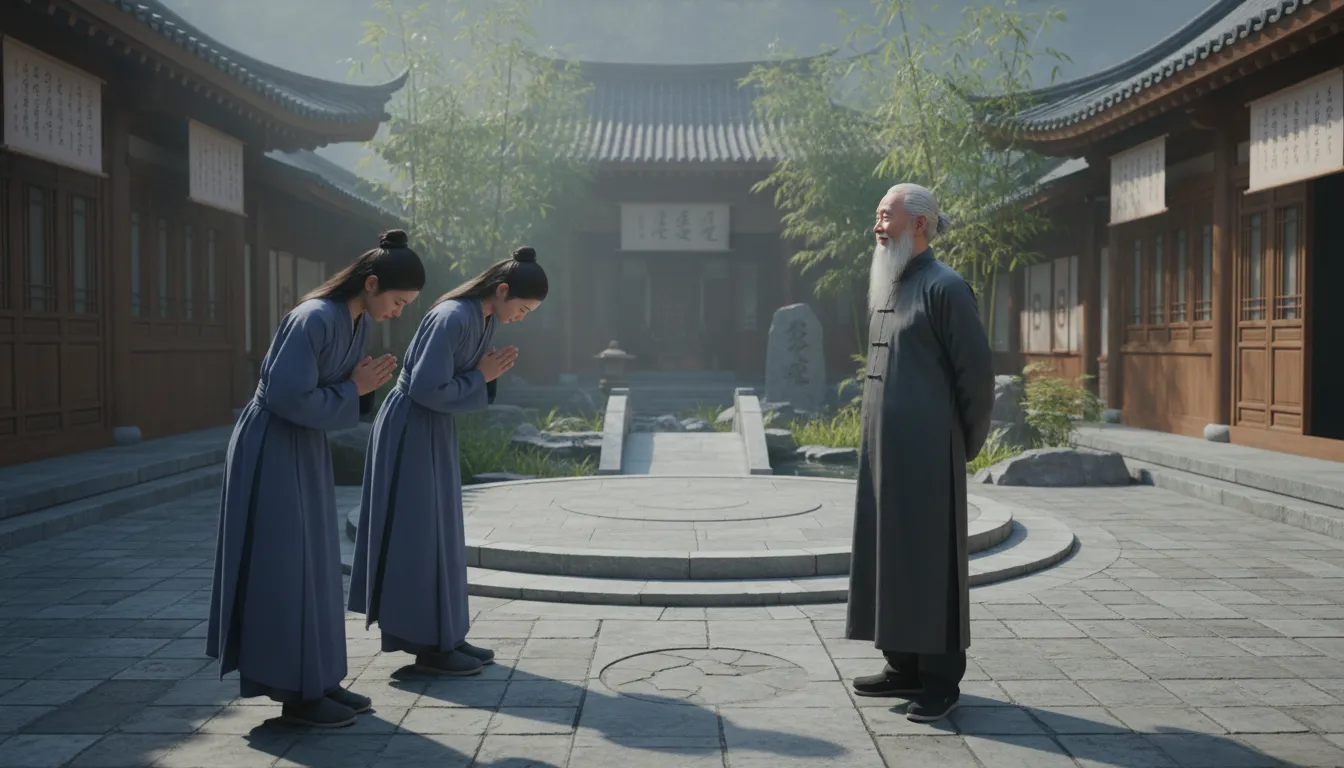 tzu 的插图：a Chinese title of respect that means master