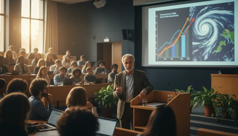 Illustration of lecture: A talk or presentation on a specific topic.