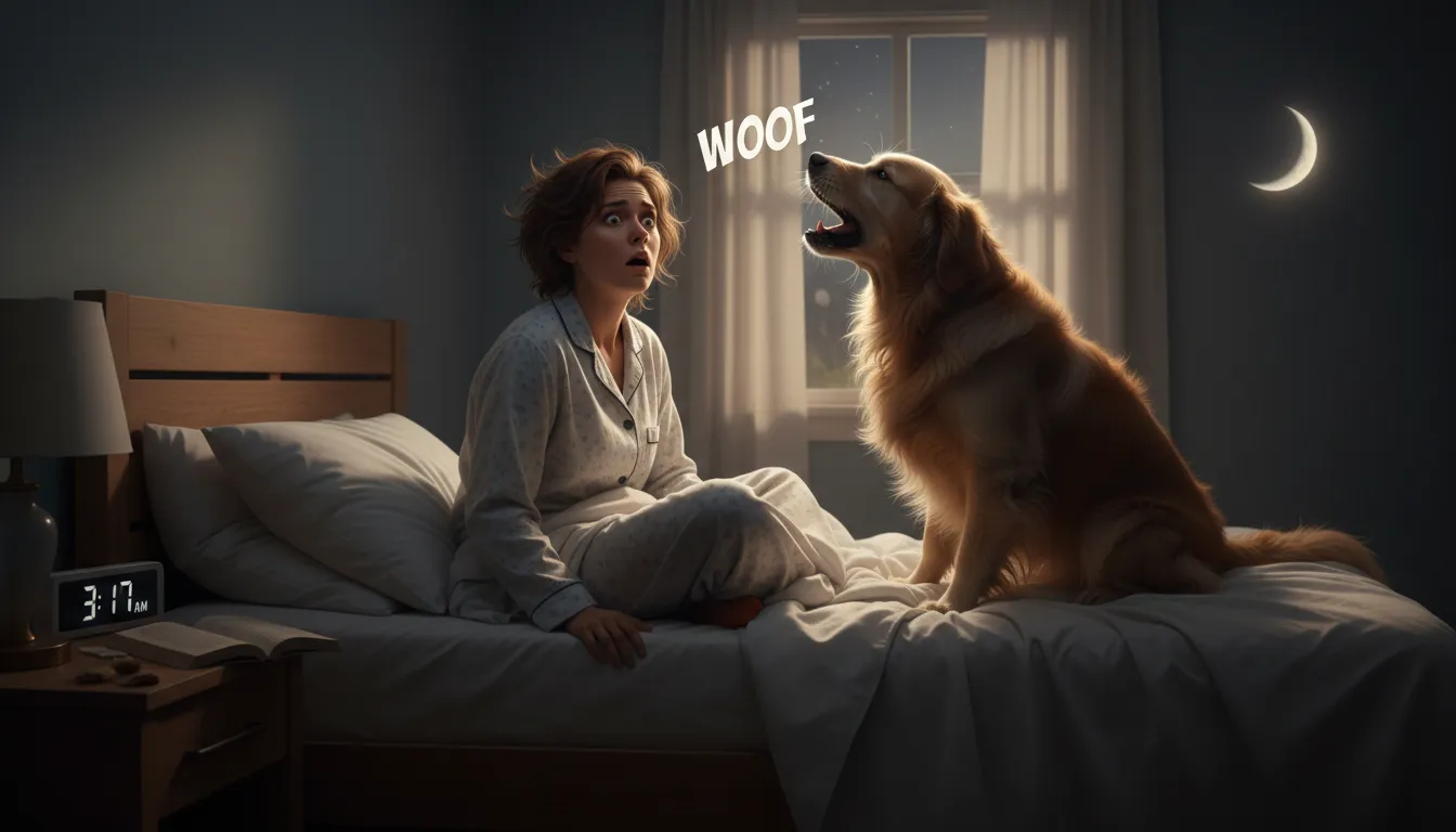 Ilustración de bark: sound made by a dog
