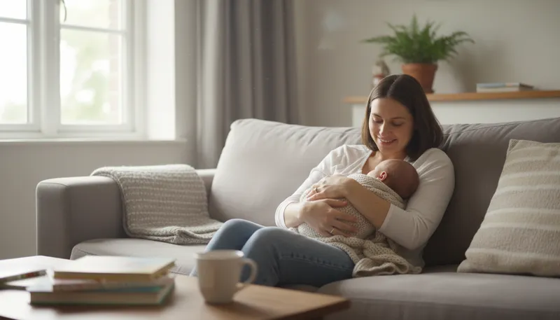 Illustration of maternity: The state of being a mother.