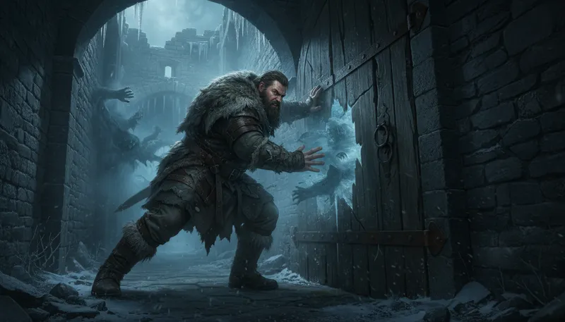 Illustration of hodor: a character from 'Game of Thrones'