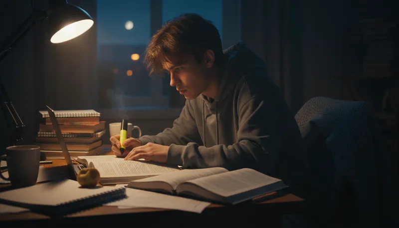 Illustration of hardworking: Diligent and committed to tasks.