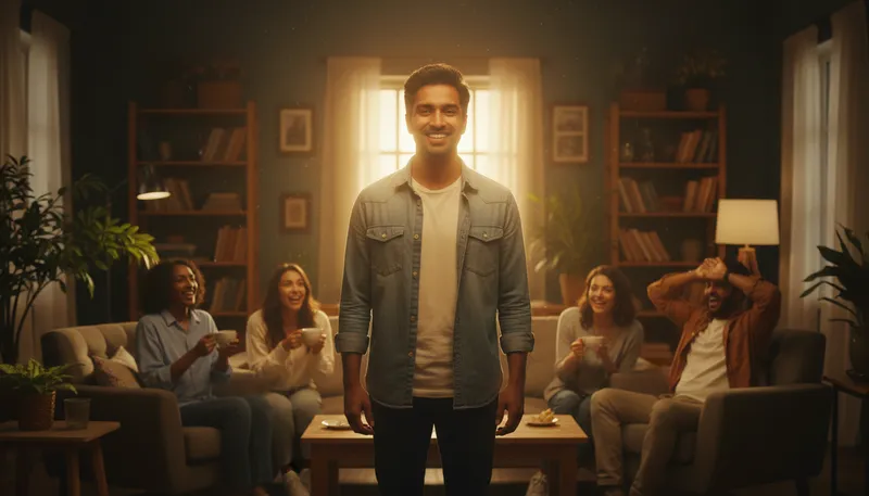 Illustration of gautam: A common Indian name, often meaning 'light'.