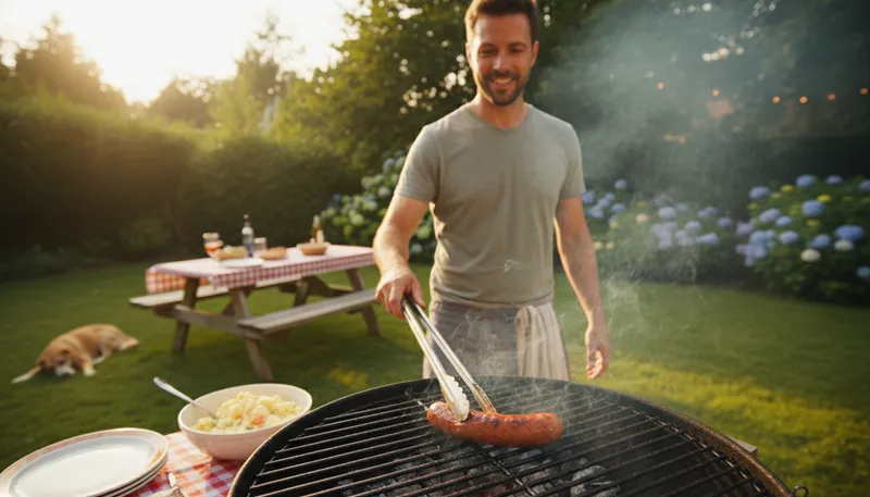 Illustration of wiener: A type of sausage, often used in hot dogs.