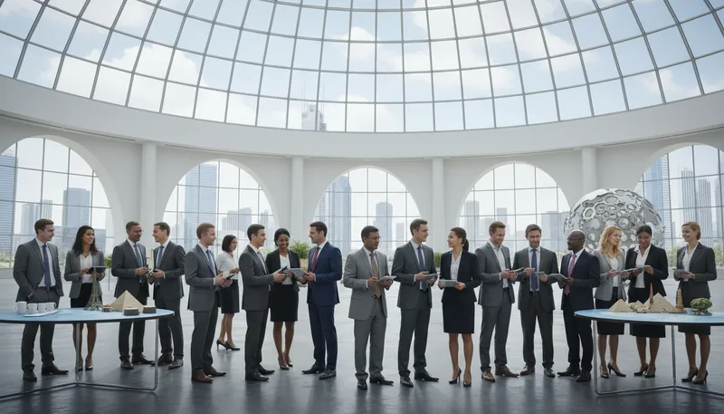 Illustration of convention: a formal meeting or assembly