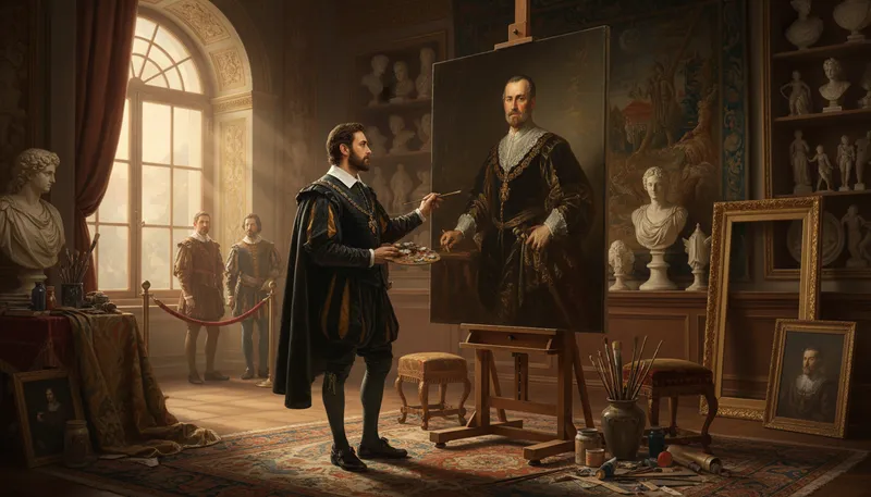 Illustration of velasquez: A surname; often refers to an artist.