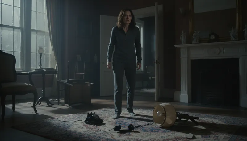 Illustration of the call is coming from inside the house: danger is closer than it seems