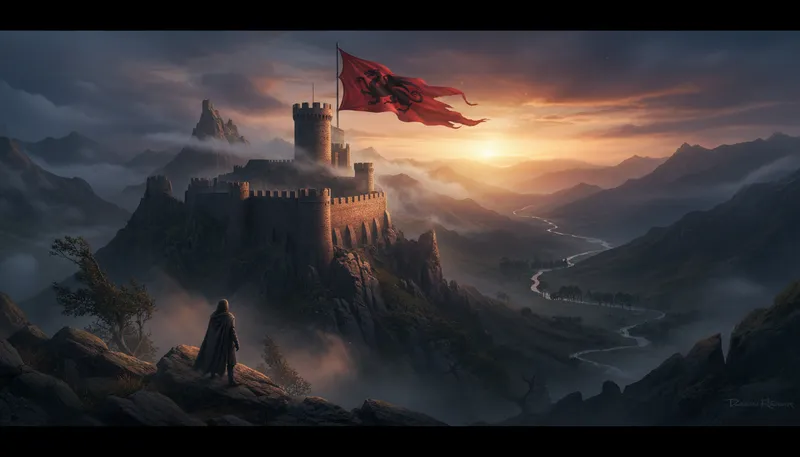 Illustration of targaryen: A fictional family from a popular series.