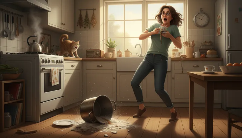 Illustration of shitless: Intensely frightened or scared.