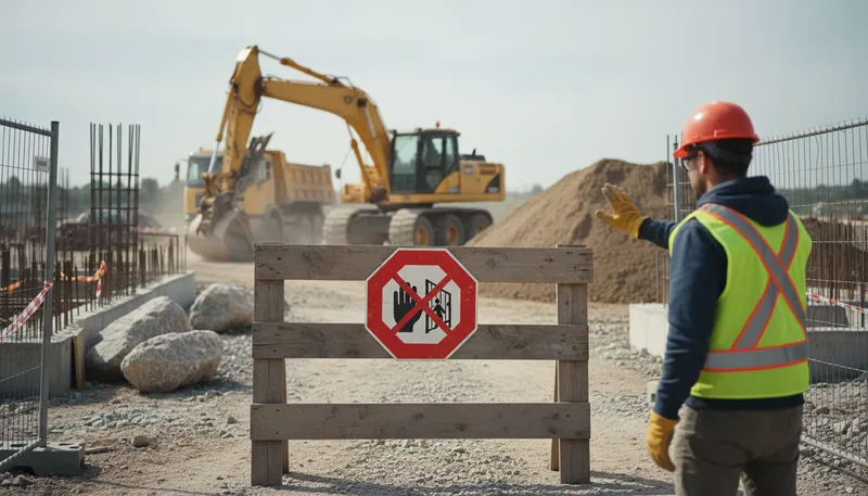 Illustration of do not enter: A warning against entering a place.
