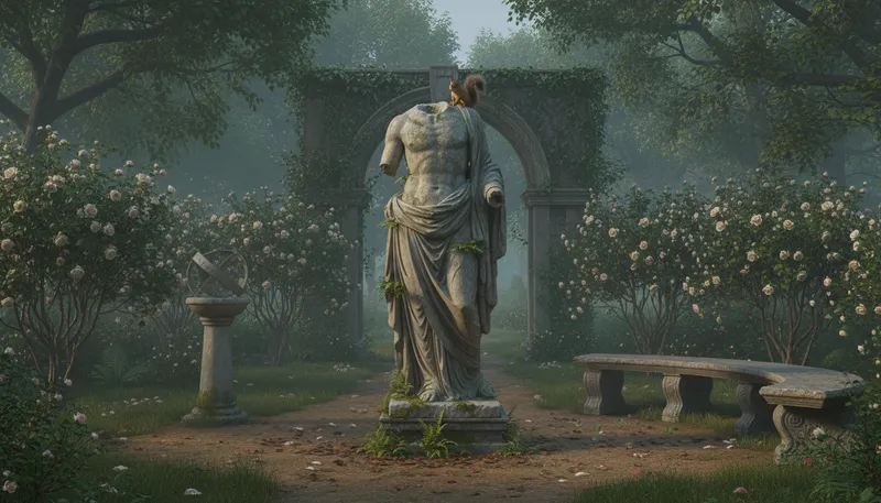 Illustration of headless: Without a head or leader.