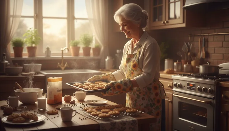 Illustration of mamie: A term of endearment for grandmother.