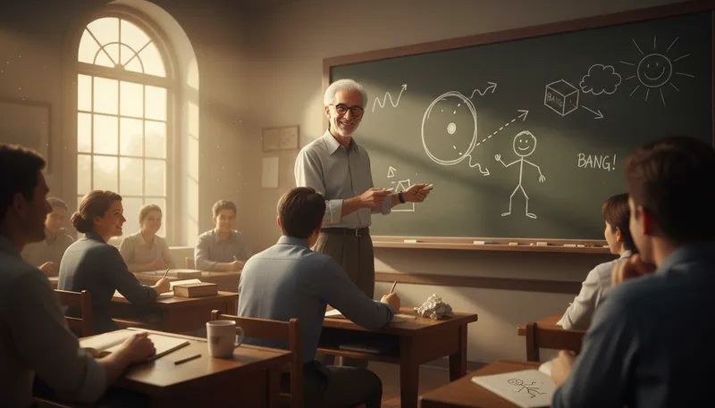 Illustration of feynman: A famous physicist known for his work.