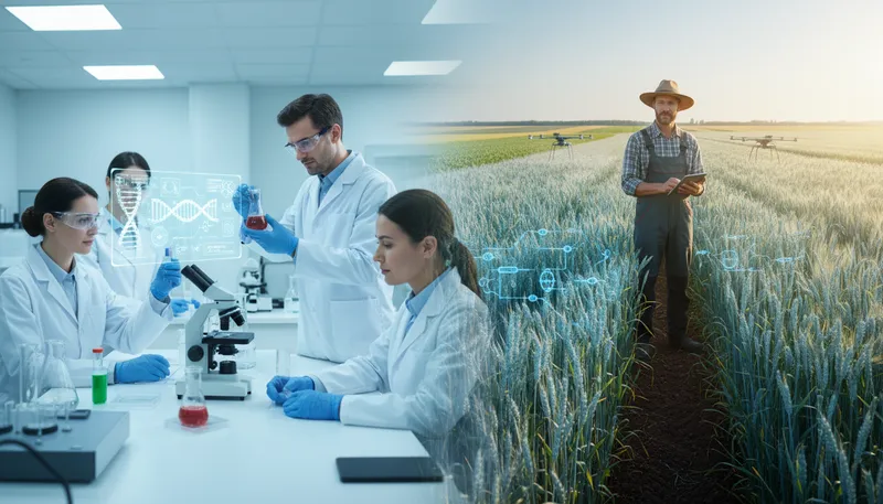 Illustration of biotechnology: genetic manipulation for practical uses