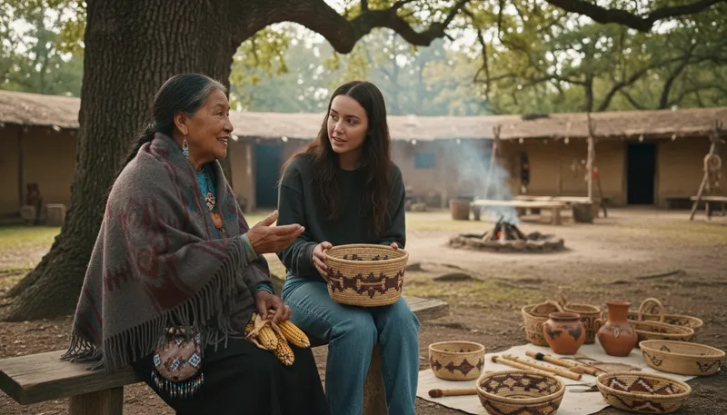 Illustration of cherokee: A Native American tribe from the Southeast.