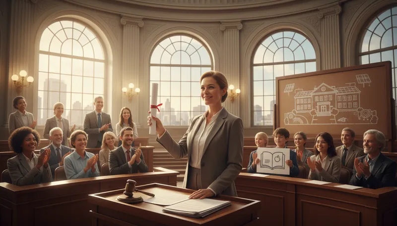 Illustration of legislator: A person who makes or enacts laws.