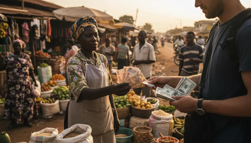 Illustration of cfa: Currency used in several Central African countries.
