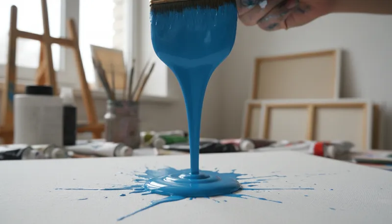 Illustration of blob: A shapeless mass or drop.