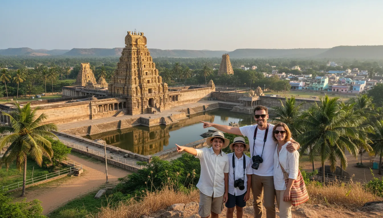 Andhra 的插圖：A state in southern India, known for culture.