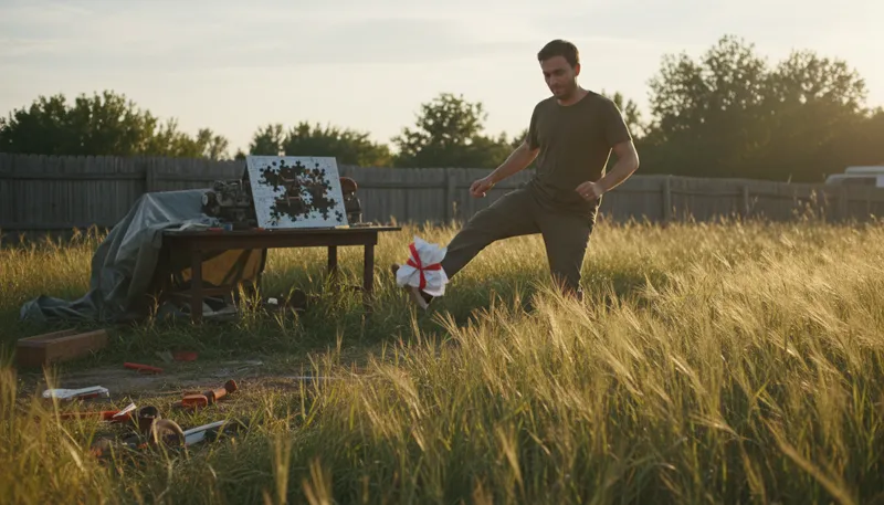 Illustration of kick into the long grass: to avoid dealing with an issue