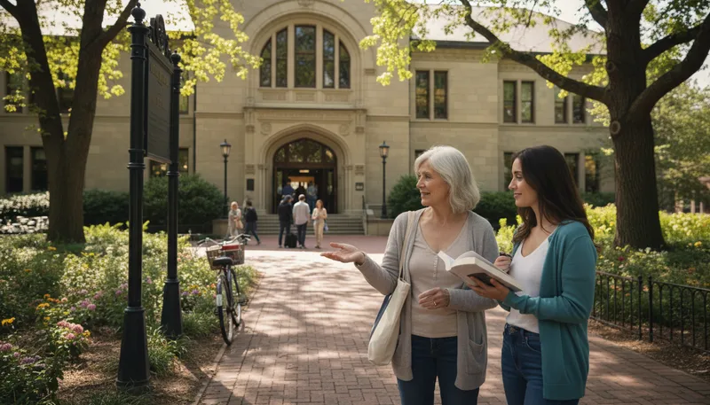 Illustration of why buy a book when you can join the library: Joining a library is a better option than buying.
