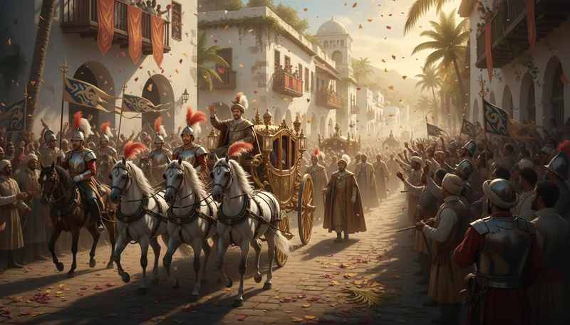 Illustration of viceroy: A ruler exercising authority on behalf of another.