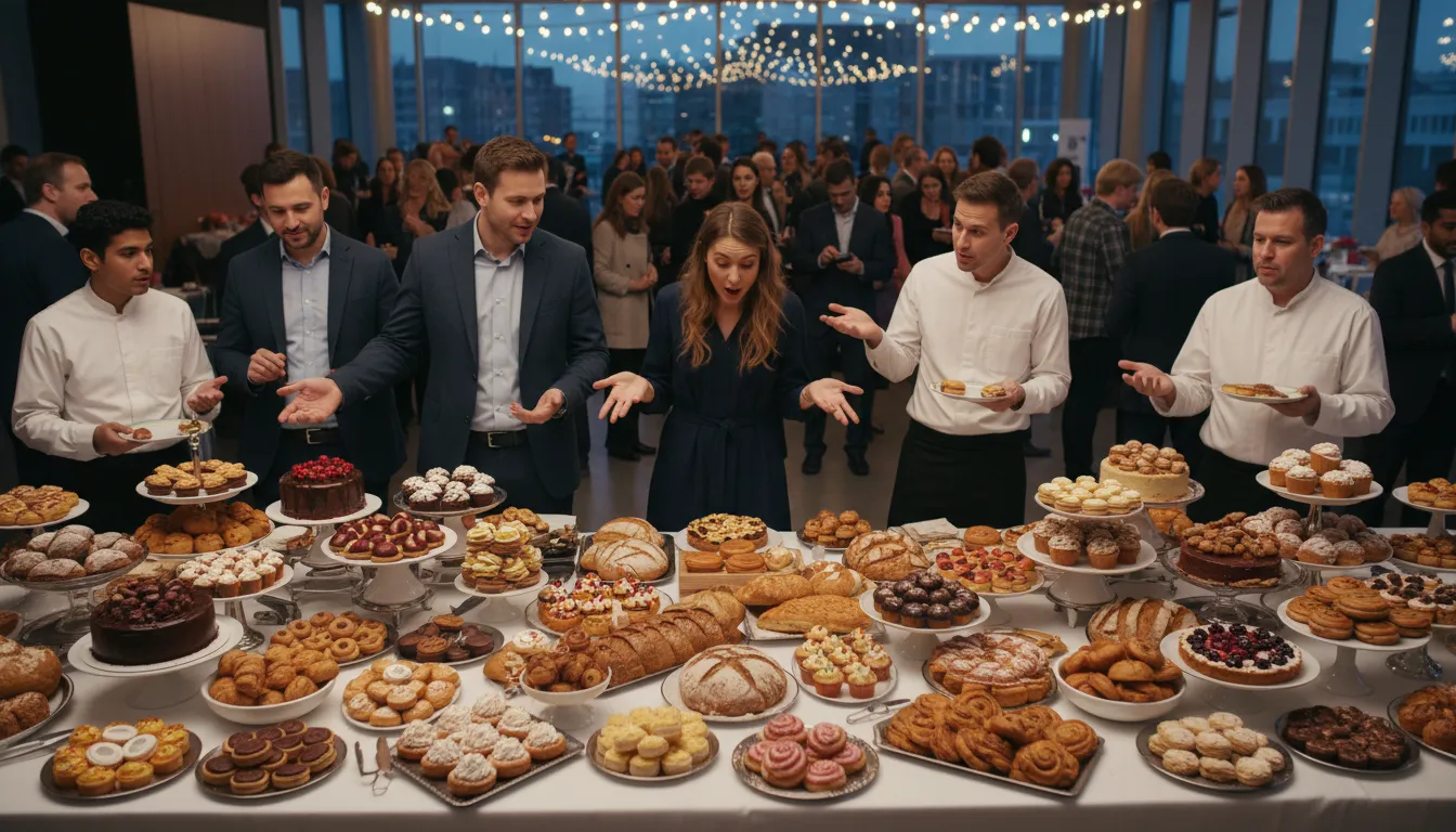 Ilustrasi have the whole bakery: have a lot of options or choices